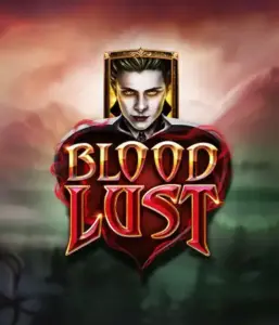 ELK Studios' Blood Lust slot displayed with its enigmatic vampire theme, including high-quality symbols of vampires and mystical elements. This image captures the slot's gothic aesthetic, alongside its unique 5-reel and 99-payline structure, attractive for those interested in the allure of the undead.